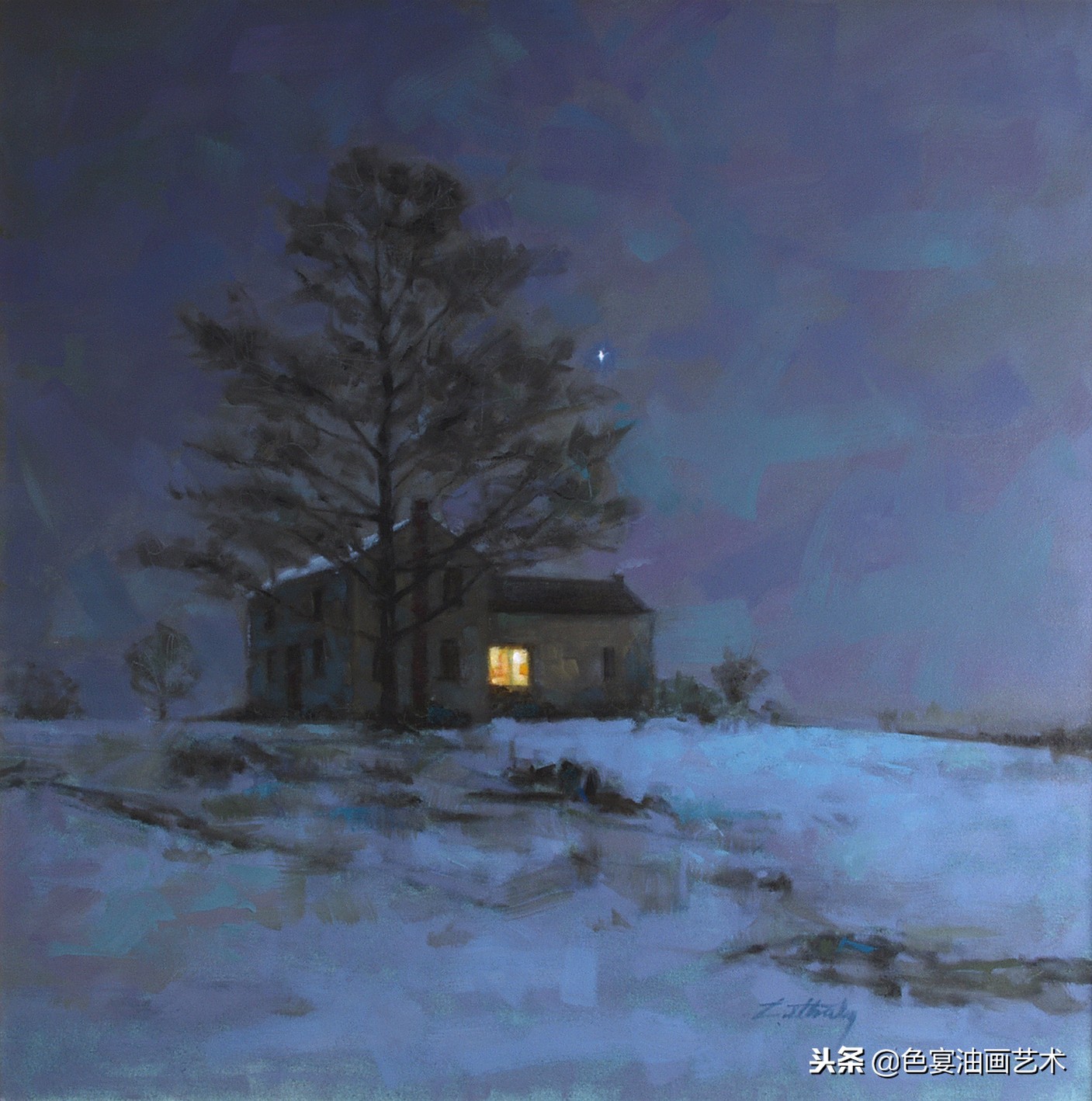 俄罗斯油画大师风景油画教程视频,油画大师油画风景创作教学视频