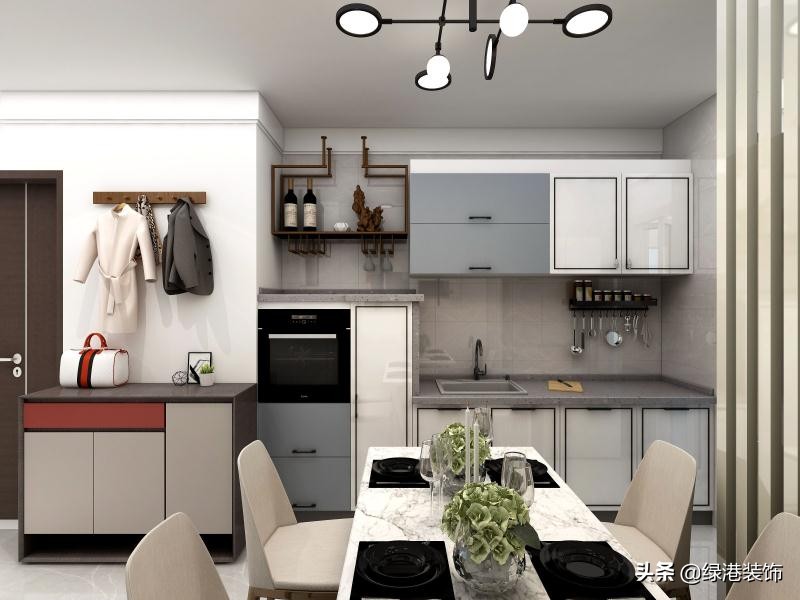 85平中海南北通透装修风格,中海康城73平装修