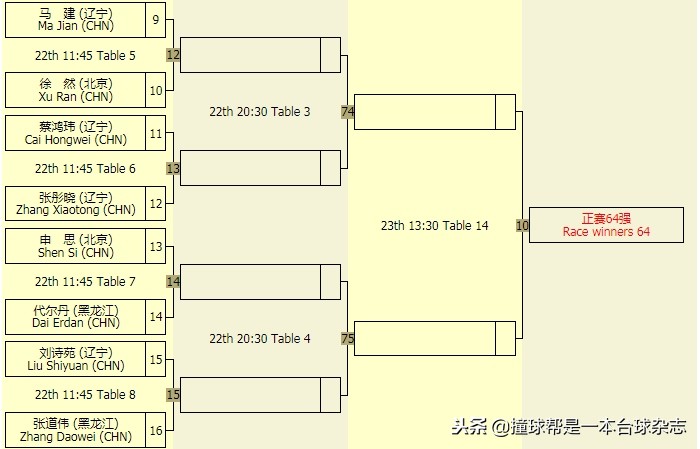 中式台球公开赛郑州站,中式台球锦标赛总决赛冠军
