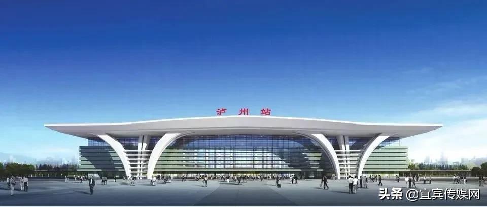 宜宾新高铁站进度,宜宾翠屏区高铁东站站房修建情况