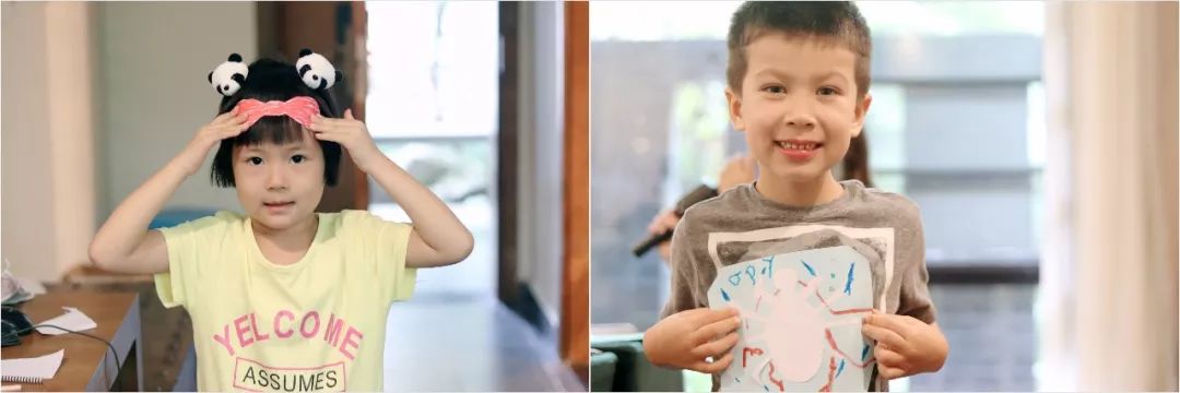 番薯汉桥夏令营进行时|书法剪纸绘画设计篮球和吃西瓜比赛