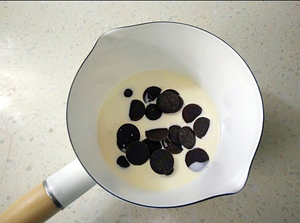 巧克力淋面蛋糕做法不用托盘,吃星空巧克力蛋糕淋面慕斯