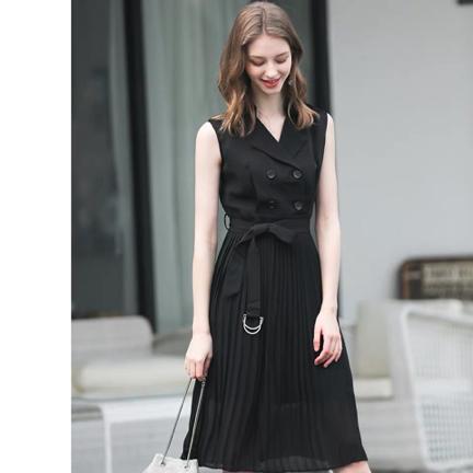 气质系带连衣裙,气质系带收腰连衣裙