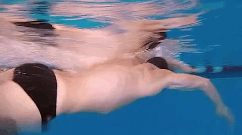 游泳怎么练出肱三头肌,游泳时肱二头肌和肱三头肌的变化