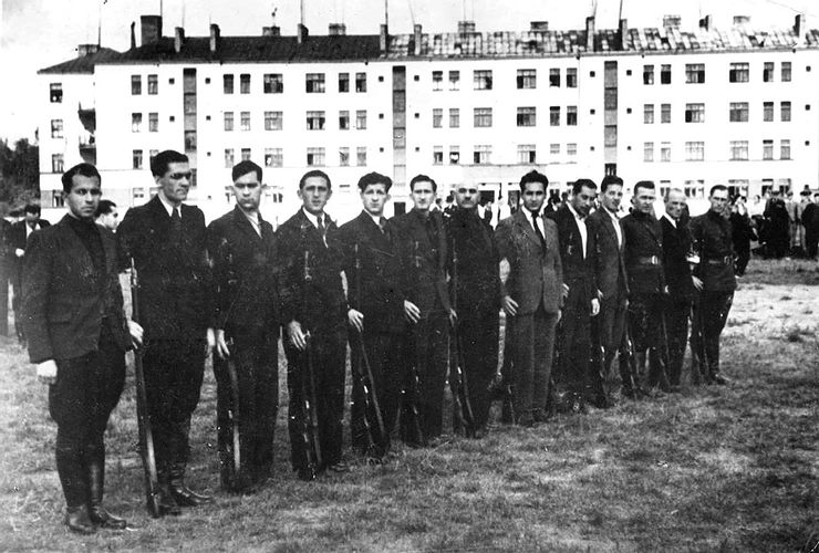 「历史另一面」被遗忘的铁拳—战争初期的拉脱维亚工人武装（1）