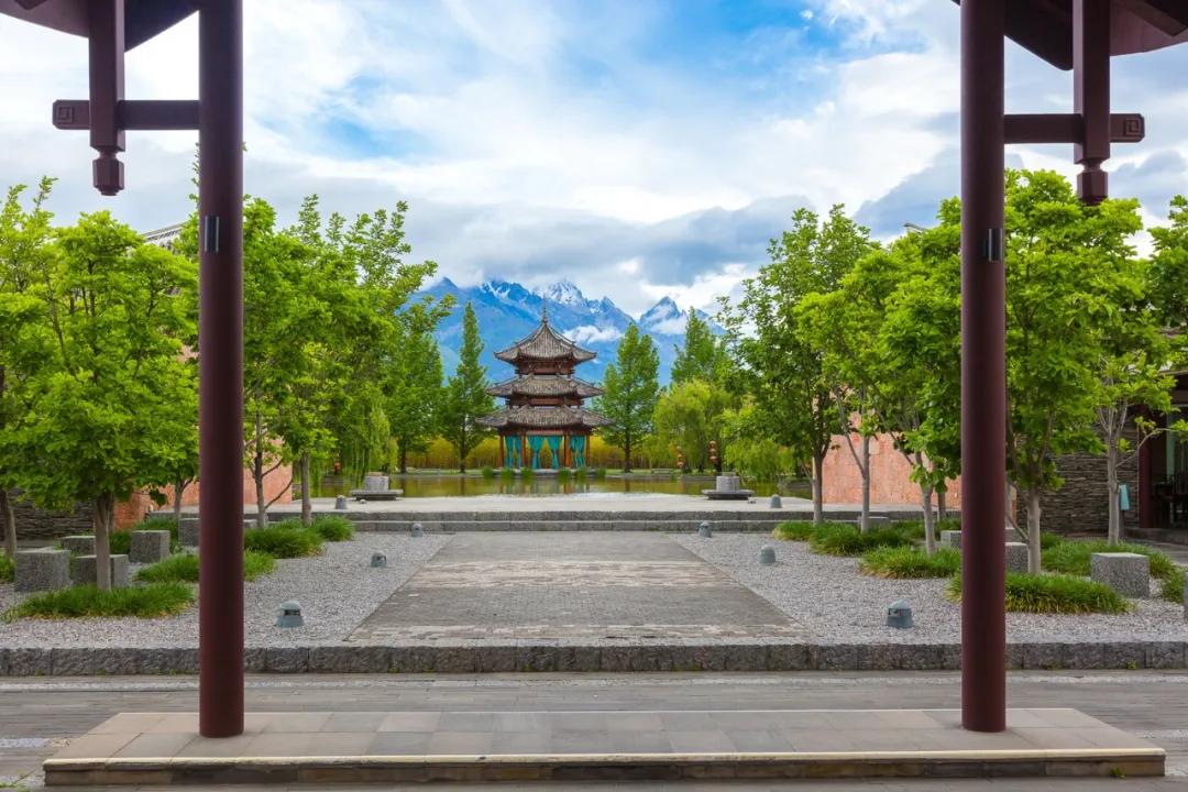 丽江古城轻奢度假庭院,丽江悦榕庄玉龙雪山