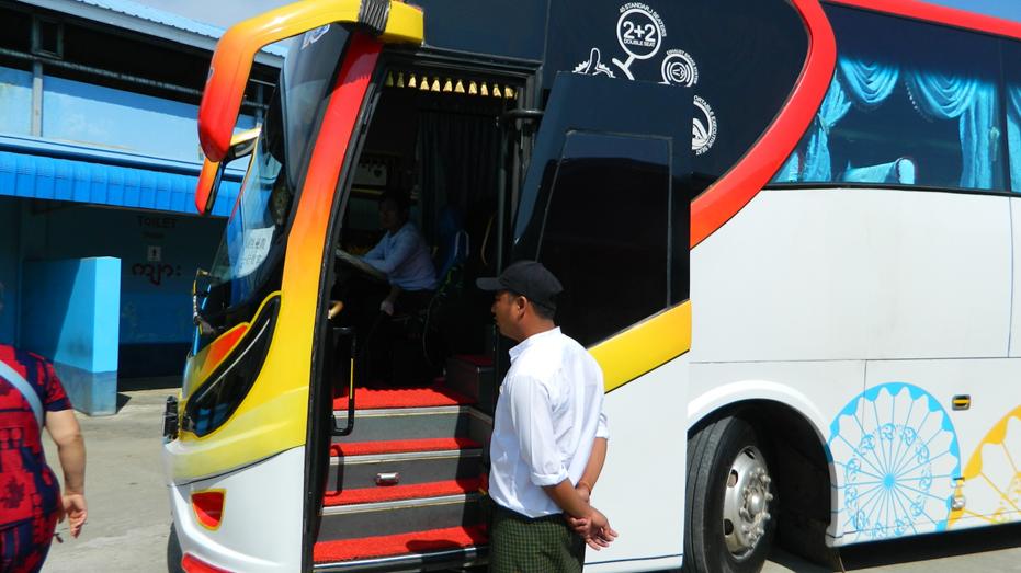 缅甸维桑海滩日出,缅甸仰光到维桑路况