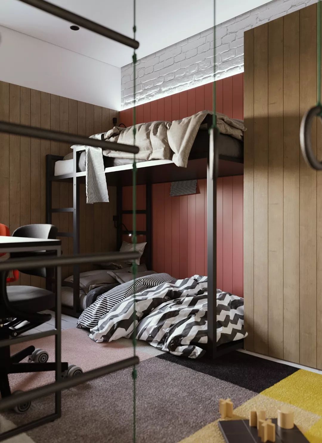 房子都是自己设计的,房子再小也要尝试一下法式风