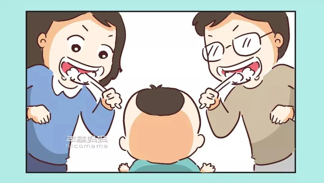 宝宝不刷牙怎么办最有效,如何让1周半的宝宝配合刷牙