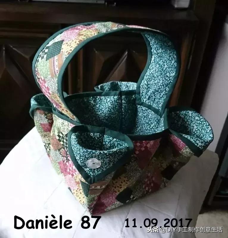 布艺收纳整理包,布艺收纳包制作教程