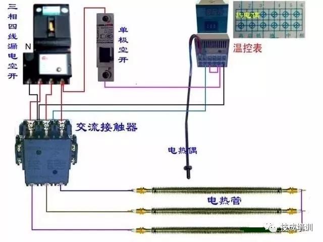 11种断路器接触器电气互锁接线图,交流接触器和断路器的接线图