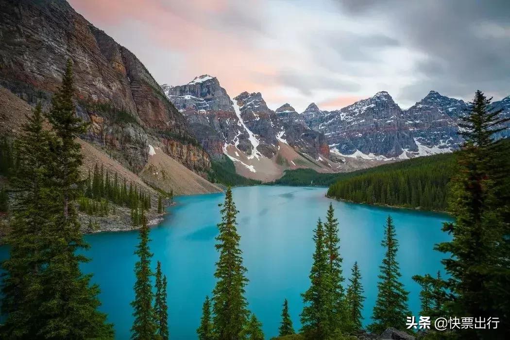 超级好看的山脉图片,落基山脉的全景式风景作品