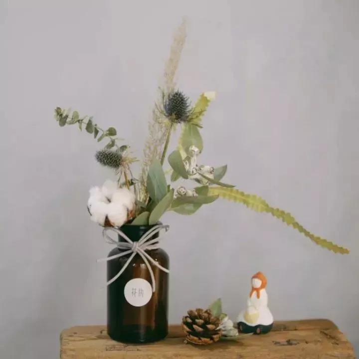 适合干花的装饰,简单的干花装饰