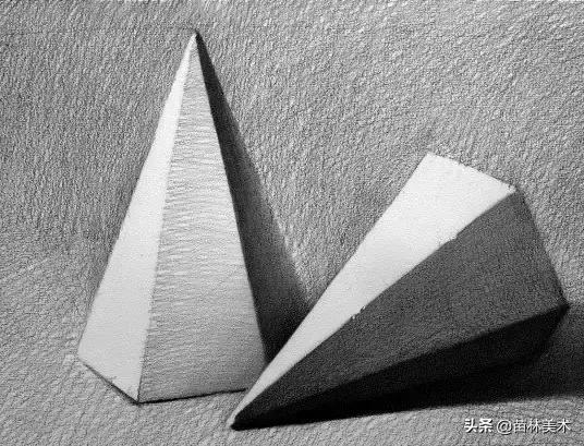 单个几何体图形素描教程,素描单个几何体结构图