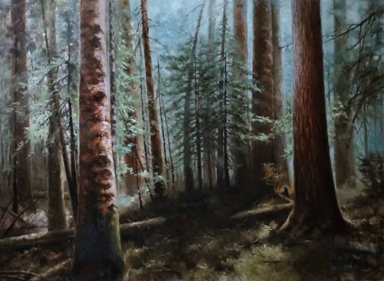 中国小幅油画作品大展作品集,三峡丹青油画作品