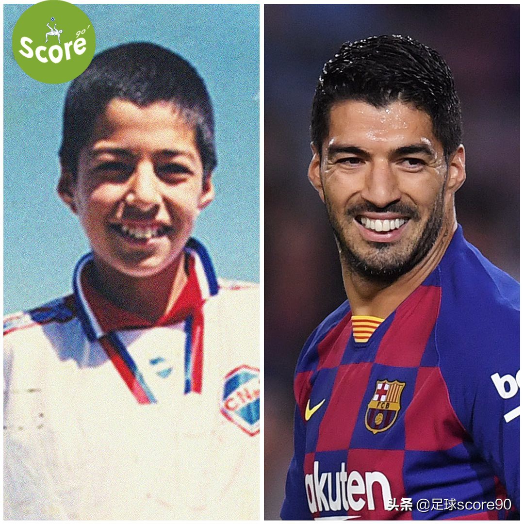 足球明星年轻与现在照片对比,足坛到底有多少球星撞脸卡通人物