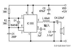 555定时器的作用,555定时器能构成哪三种常用电路