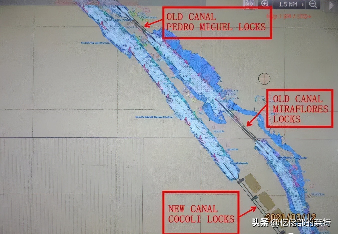 过巴拿马运河的全过程,连接太平洋和大西洋的巴拿马运河