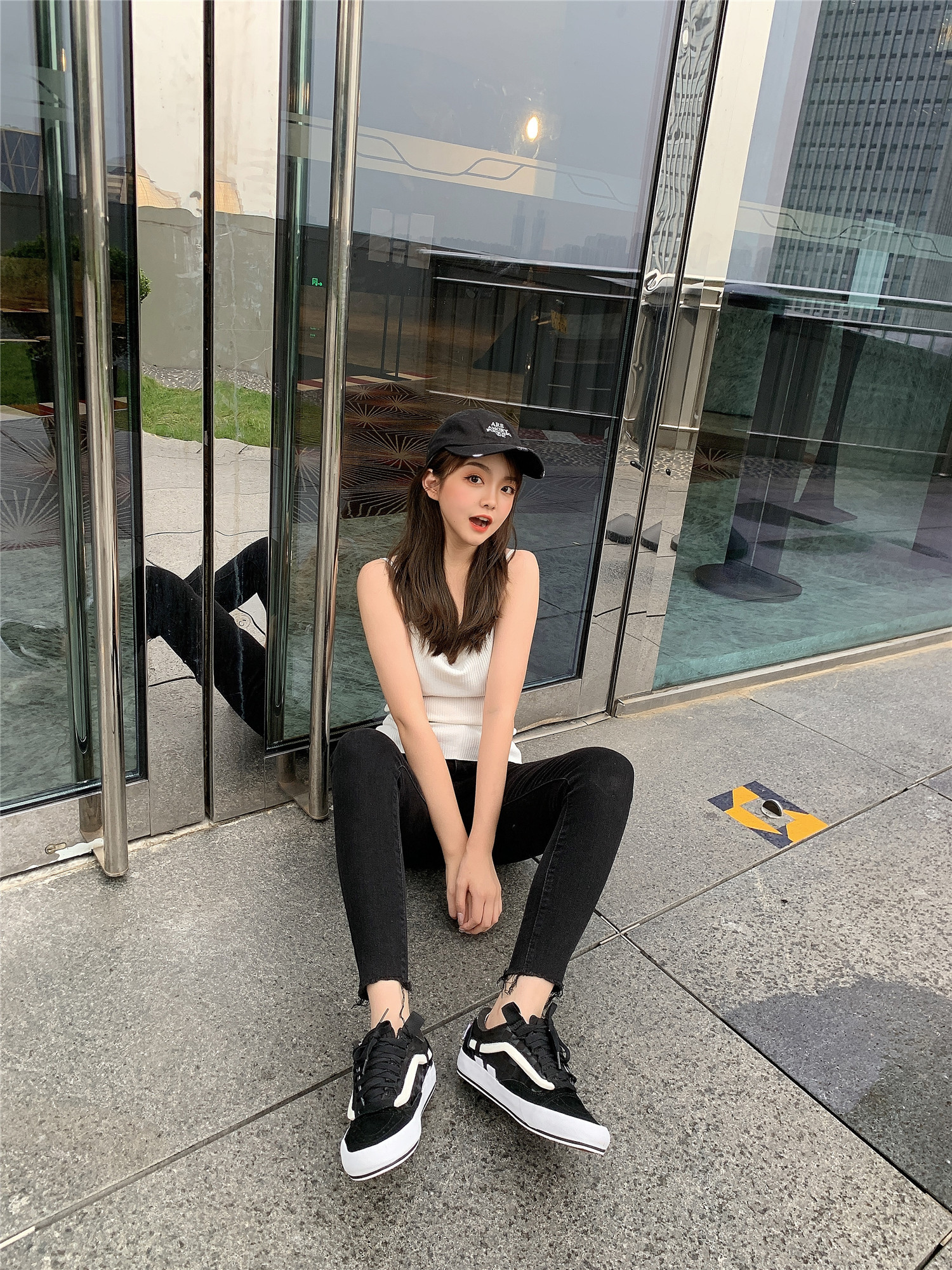 vans复古今秋回潮,vans解构绿色穿搭