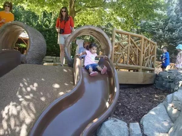 有趣的儿童花园,打造一个500平露台的共享儿童乐园