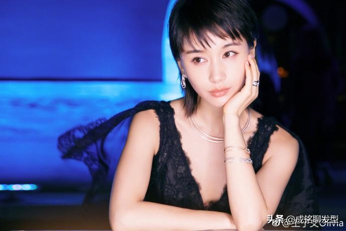 王子文发型短发王牌对王牌,短发女生发型图片王子文