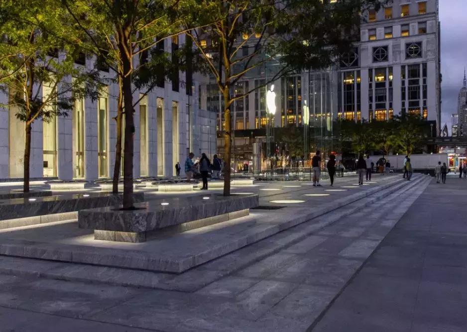 苹果店外立面效果图,苹果最大店面设计图