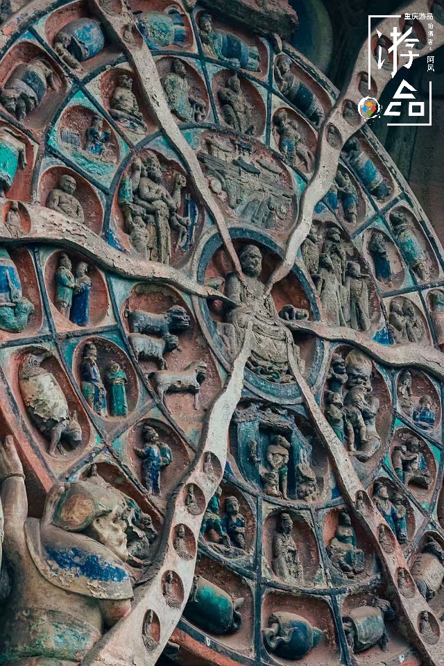 大足石刻世界闻名五处,重庆大足四大石窟