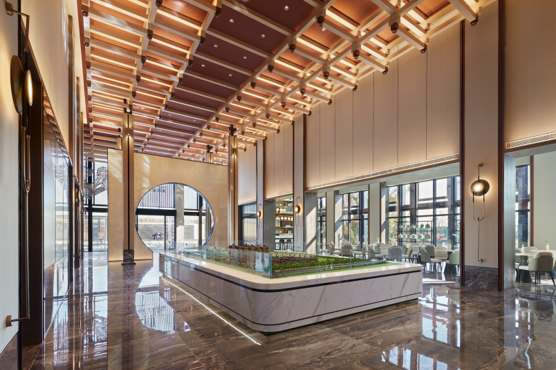 徐州潘安湖大华售楼处,大华潘安湖首府样板间