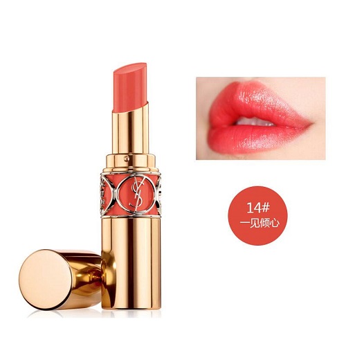 ysl1966口红和阿玛尼206颜色比较,ysl口红最新必买色号排名小金条