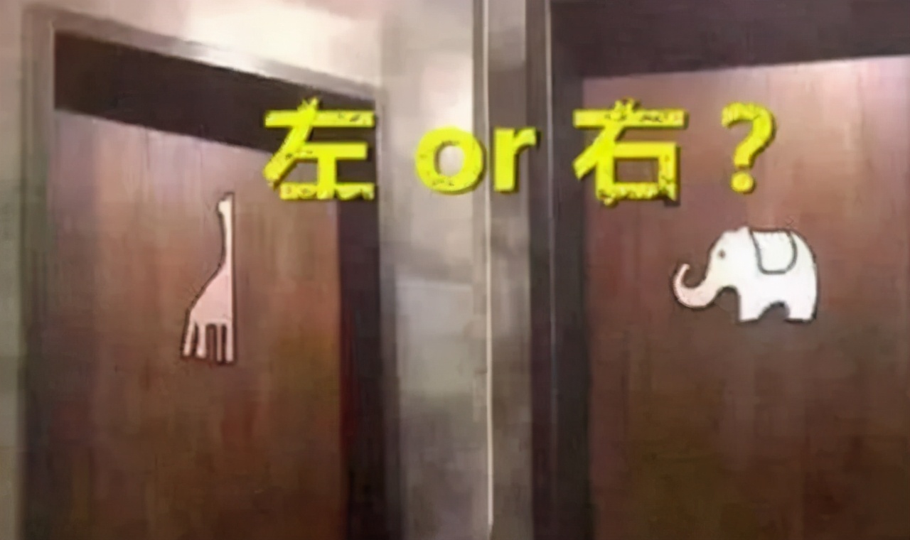 厕所门上的大象和长颈鹿如何区别,厕所长颈鹿大象如何区分男女