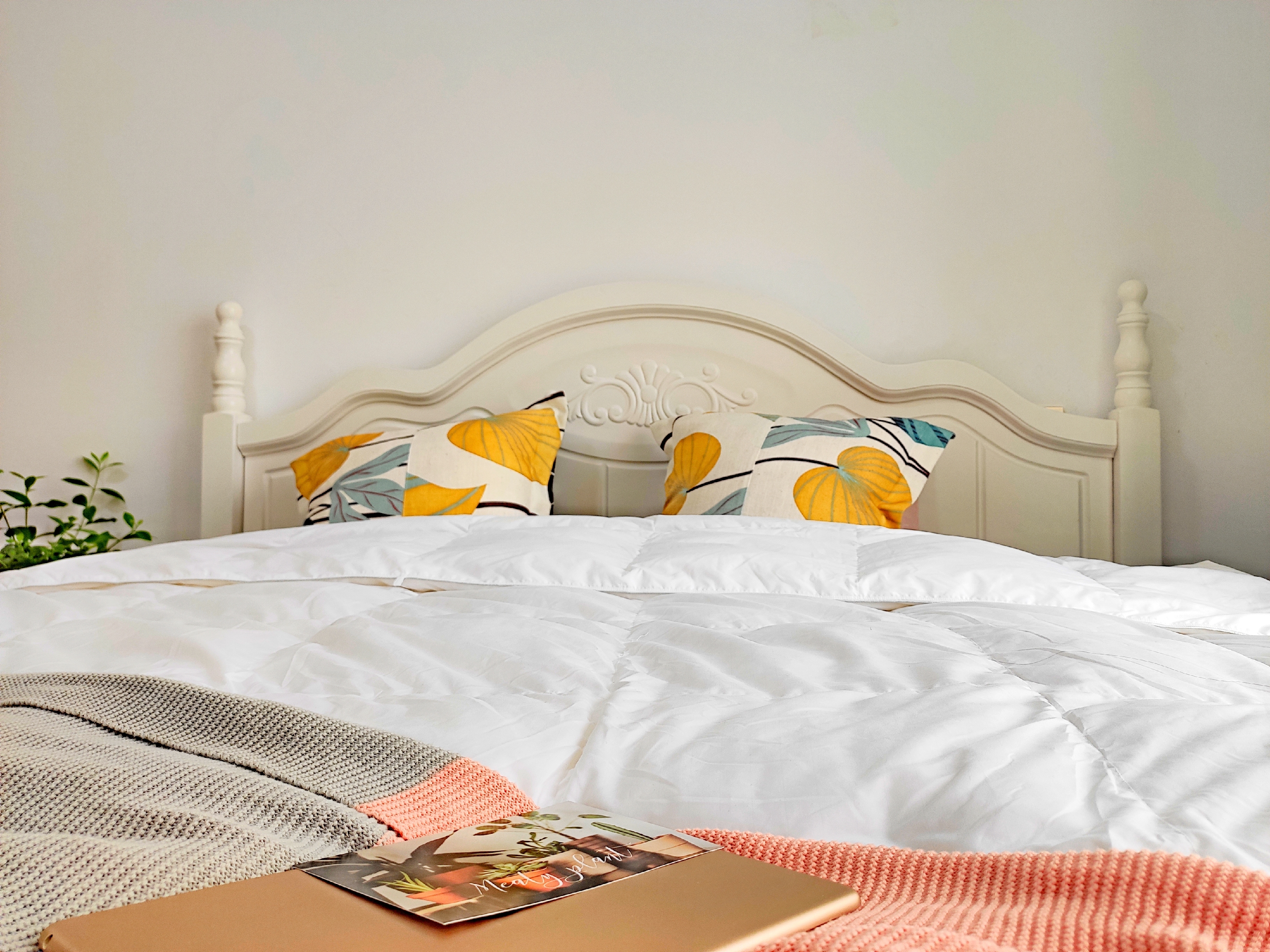 心心念念了好久的鹅绒被，终于安排上啦