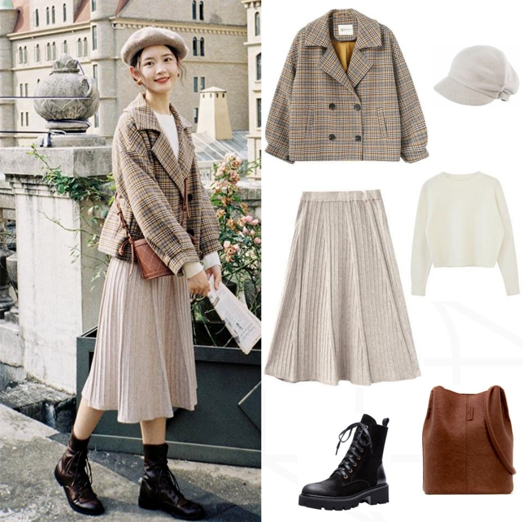 短外套怎么搭出高级感,外套太长了怎么穿显高