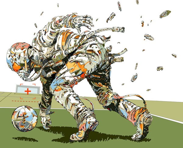 100幅猫腰插画,猫腰创意插画作品