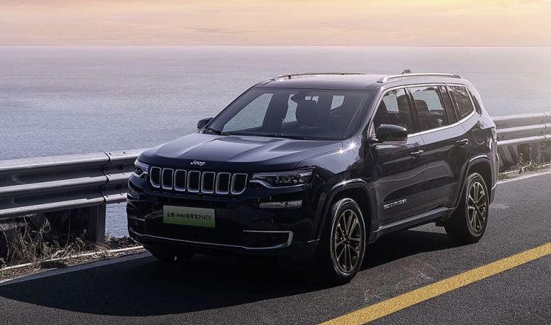 jeep大指挥官phev上蓝牌,全球首试全新jeep指挥官phev