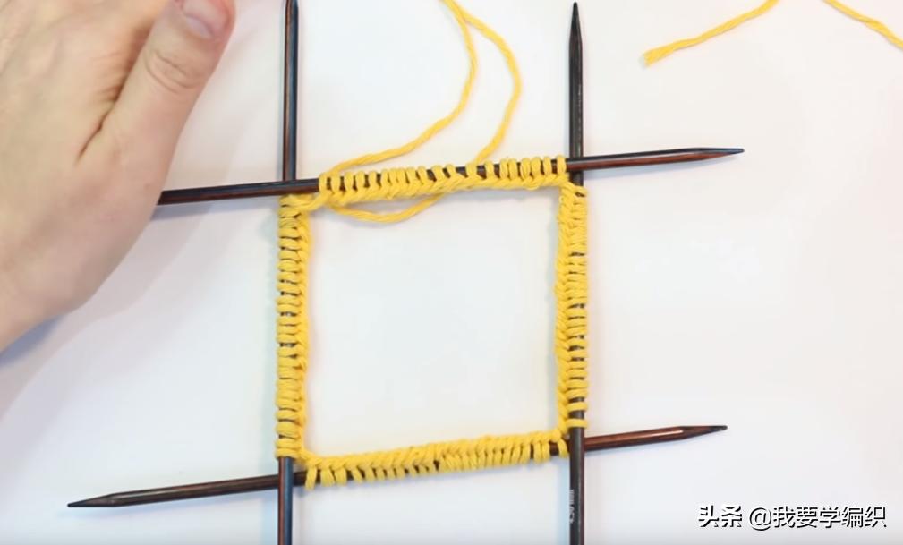 3d立体五瓣花钩织图解,小玫瑰花吊篮钩针编织图解