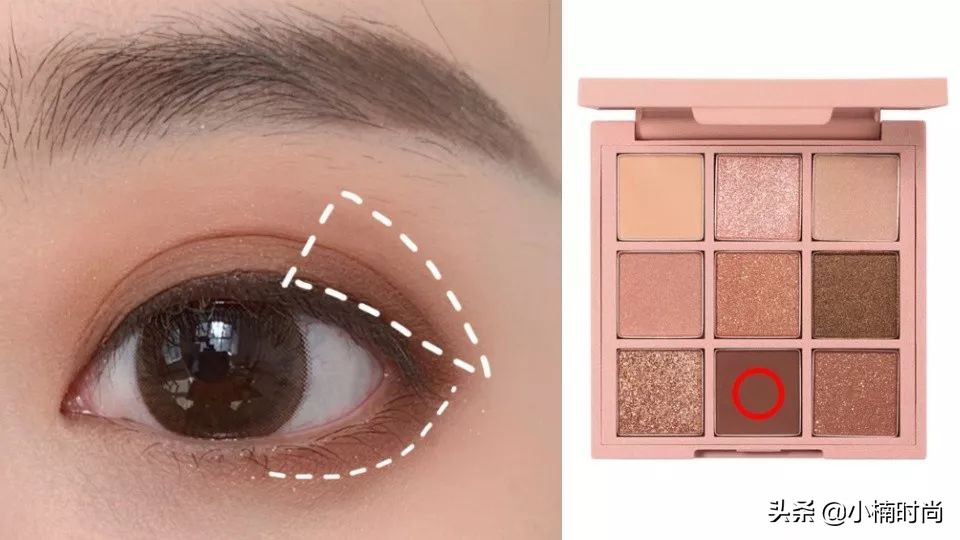 新手日常妆容速学超详细眼妆教程,眼妆教程干净高级初学者巨简单