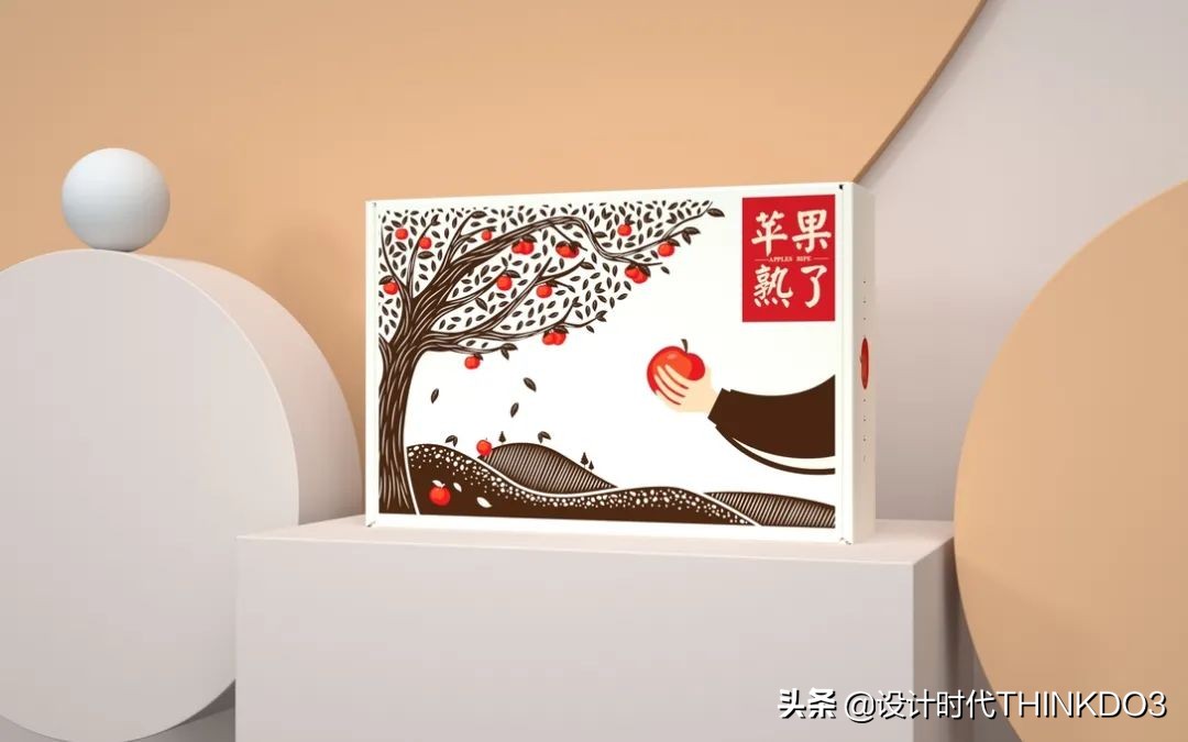 水果高端礼盒包装设计,高端水果礼盒包装设计