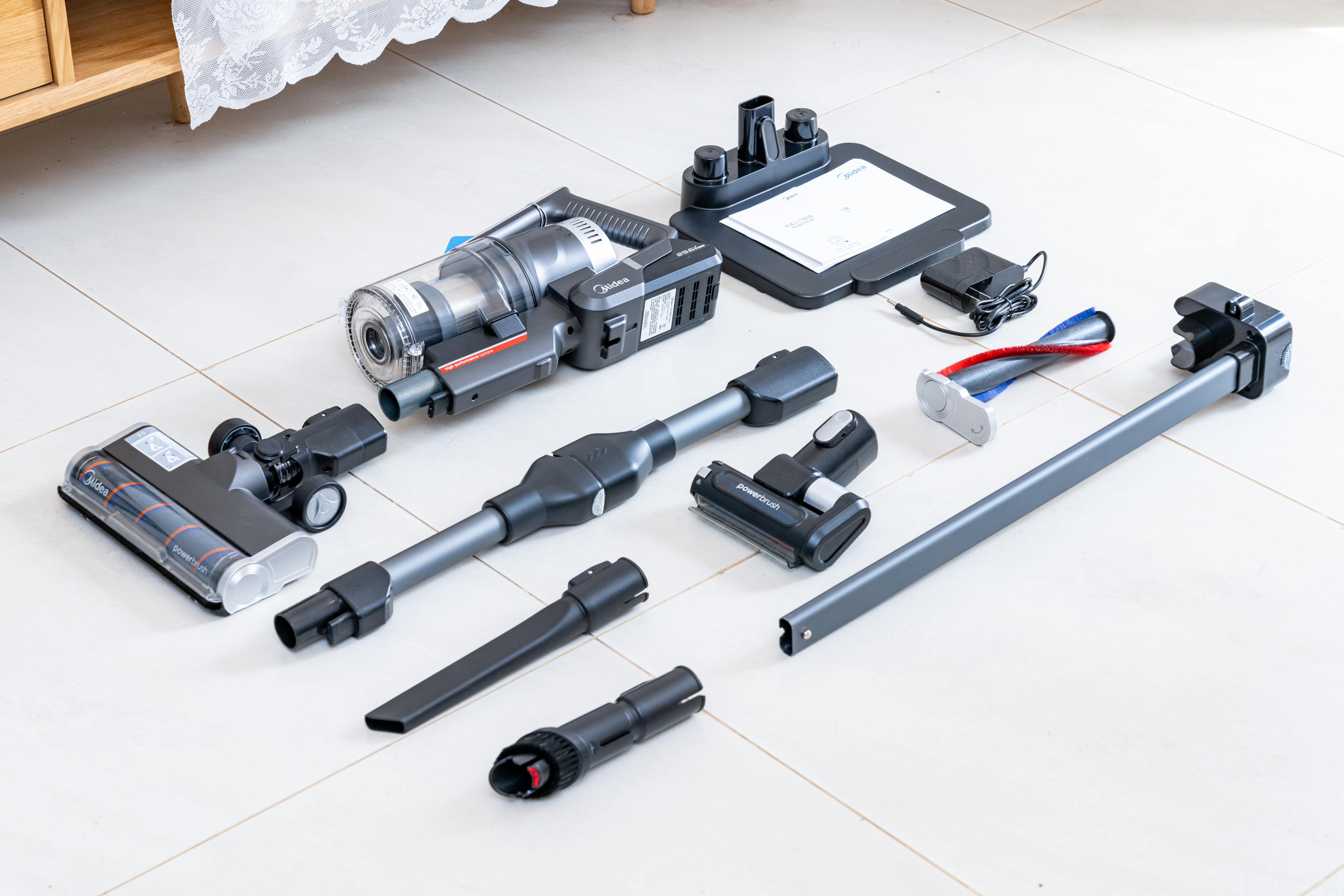 美的p7弯折吸尘器初体验,美的吸尘器深度清洁