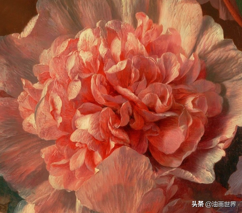 荷兰花卉画作品欣赏,当代国外巨幅花卉画家