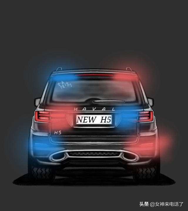 哈弗h5新款硬派改装,大猜想春节豪车