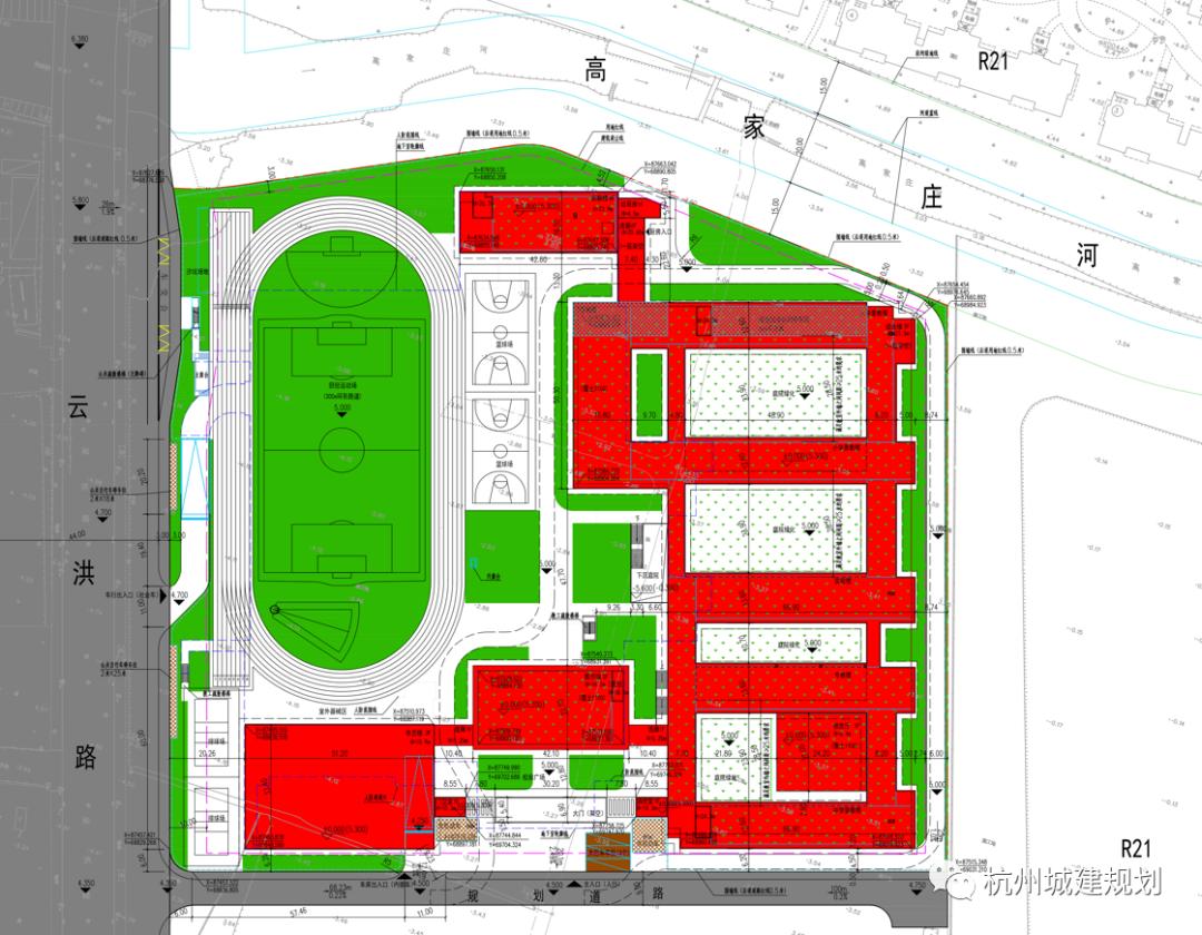 36班!杭州云城西湖区云谷九年一贯制学校来了
