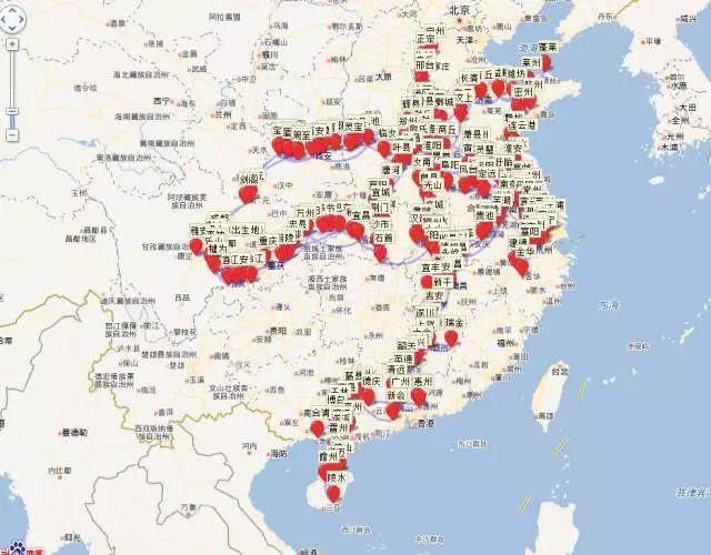 古代著名诗人走过的地方,古代大诗人行程轨迹