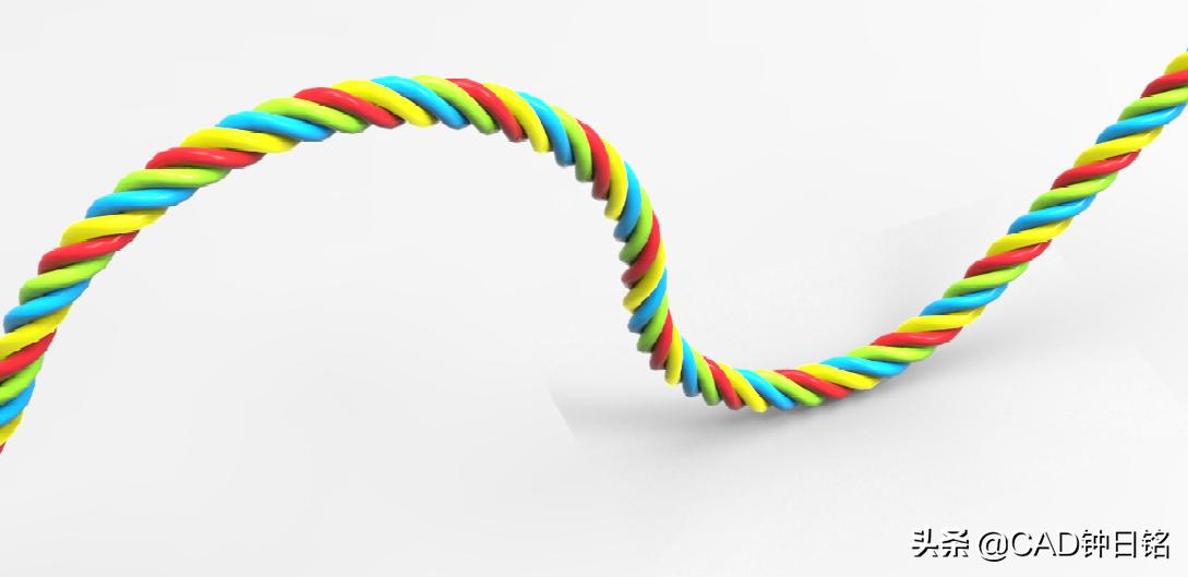 CREO/PROE产品设计教程之四芯花线建模，加深对关系式的认识