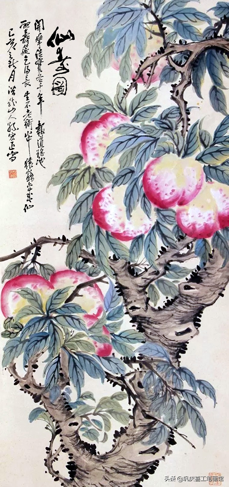 祝寿寿桃图片大全,寿桃祝寿图