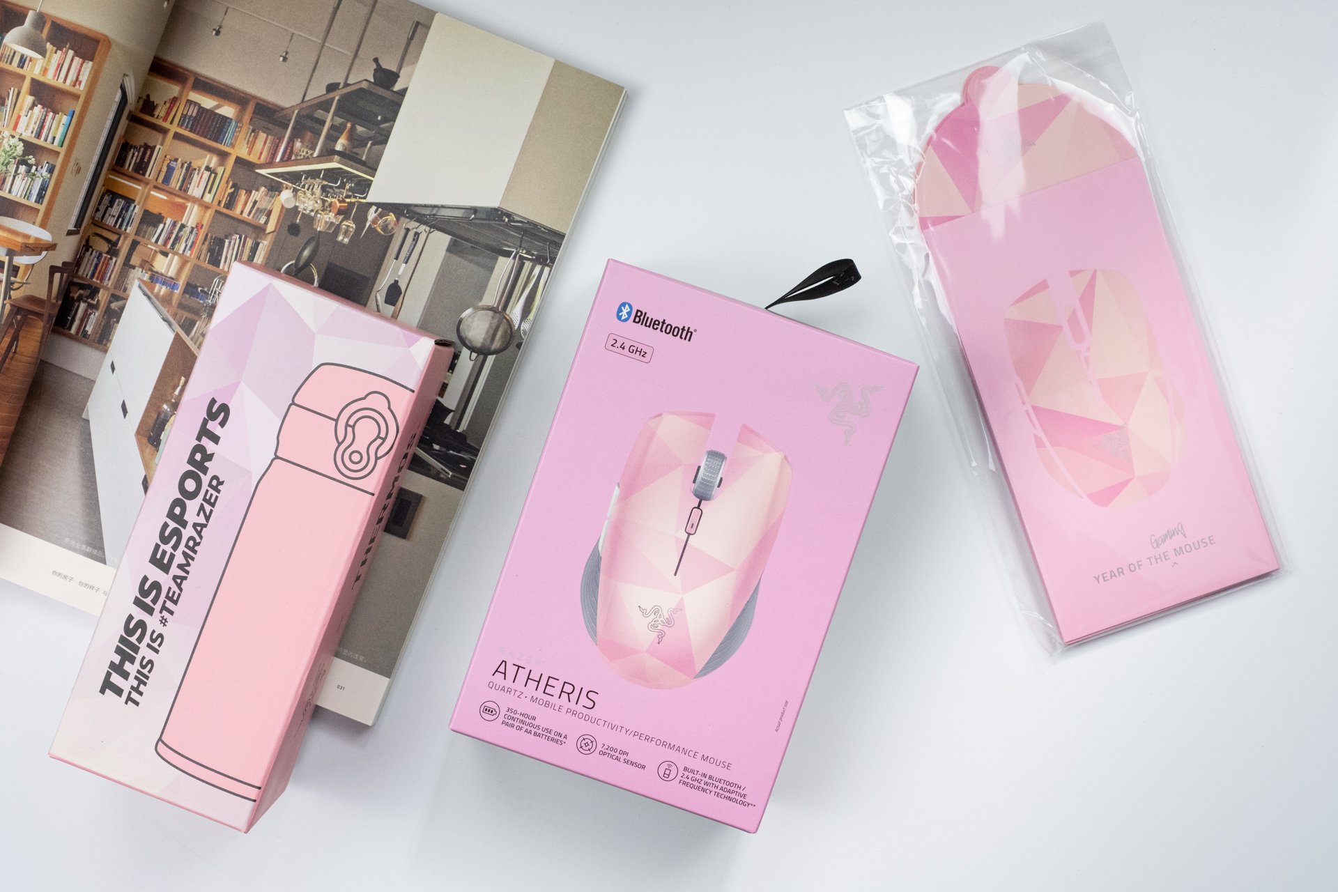 razer雷蛇刺鳞树蝰蓝牙无线双模,雷蛇razer标准版哪个颜色好看