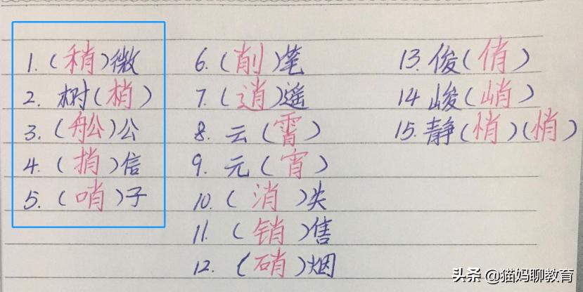 3张图,教你看懂“肖”与不同部首的完美相遇,太涨知识了