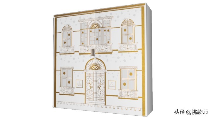 dior圣诞礼盒护肤套装,dior2018彩妆盒