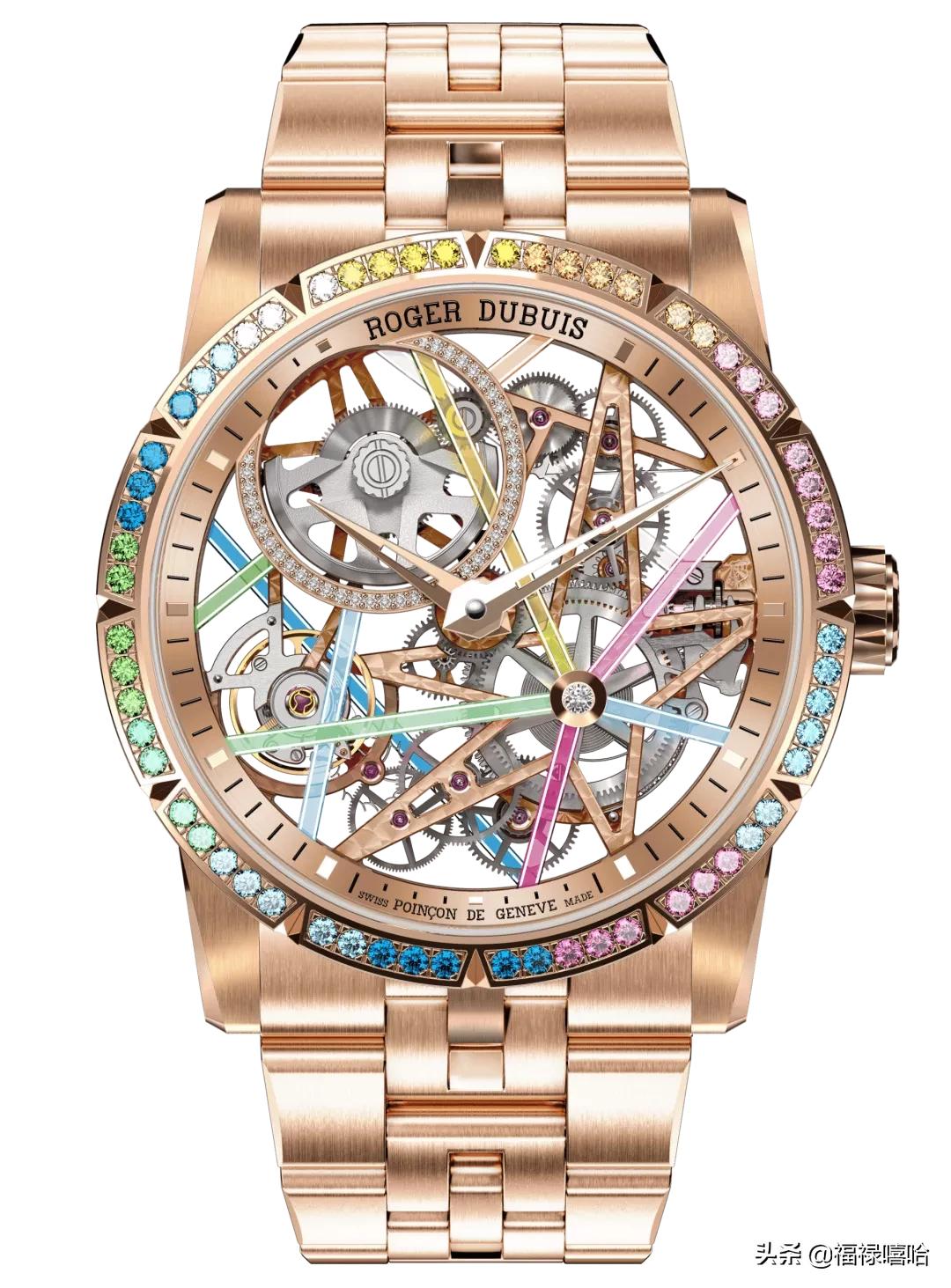 为生活添一抹虹彩，这是钟表师们的浪漫情怀