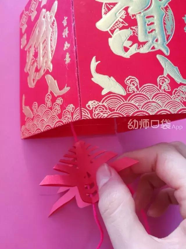 新年创意美术作品春节快乐,创意美术4-6岁新年鞭炮