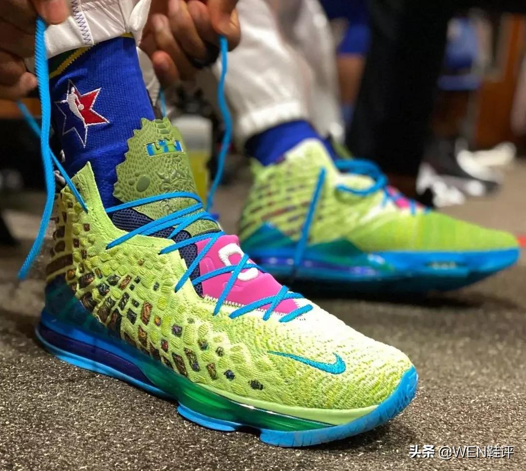 nba全明星球员上脚球鞋,nba2019全明星球鞋上脚